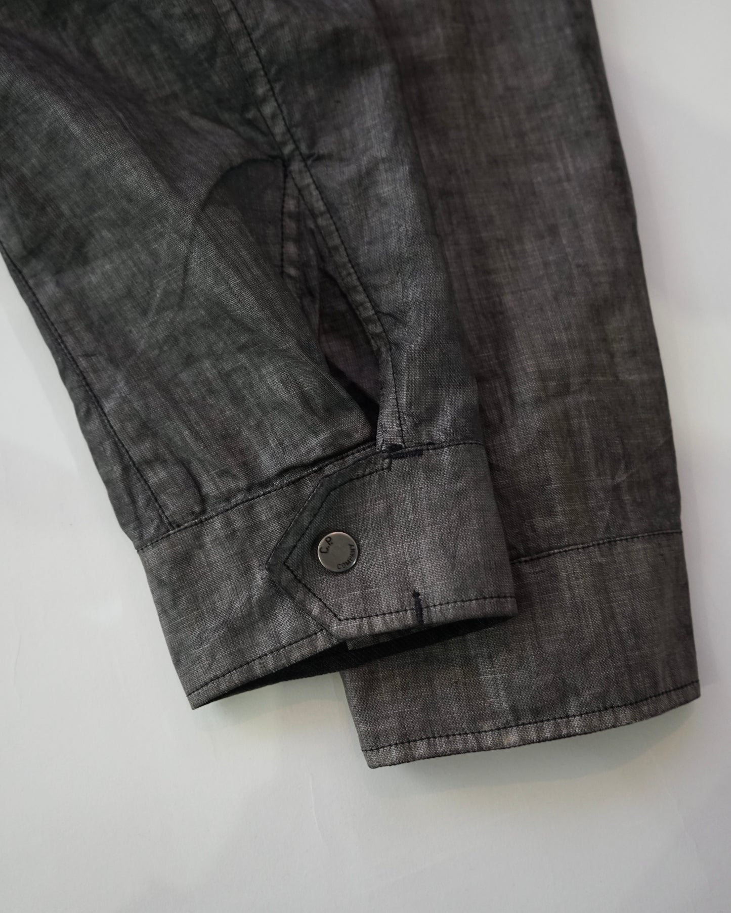 03ss CP Company Garment-Dyed Linen Field Jacket