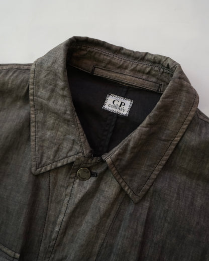 03ss CP Company Garment-Dyed Linen Field Jacket