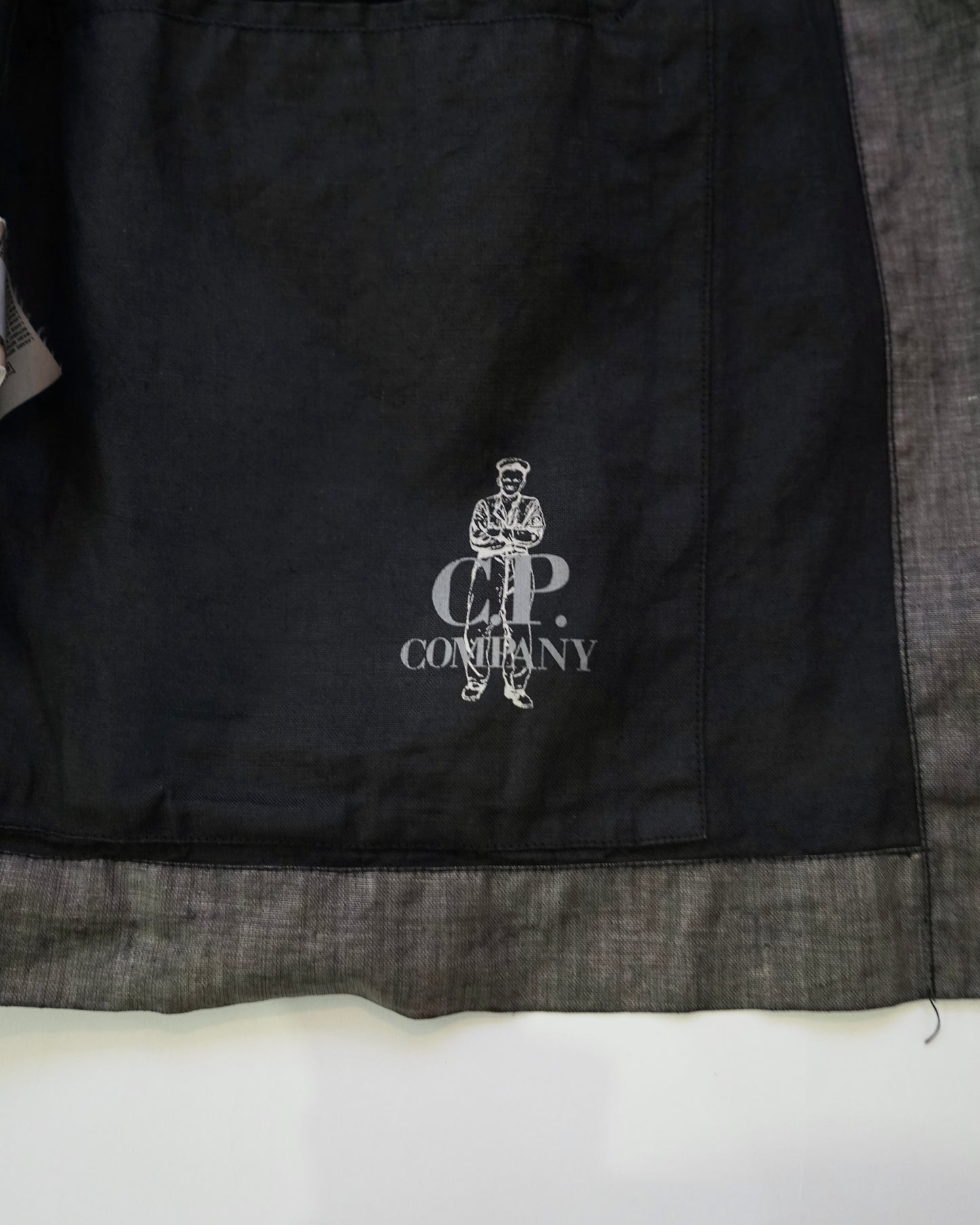 03ss CP Company Garment-Dyed Linen Field Jacket