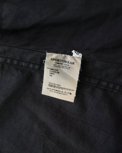 03ss CP Company Garment-Dyed Linen Field Jacket
