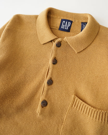 90s GAP cotton knit polo