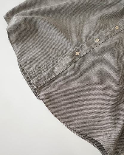 90s ARMANI JEANS band collar shirt