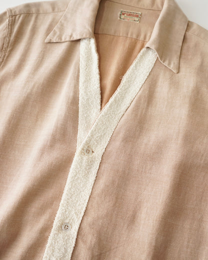 50s McGREGOR rayon resort open collar shirt