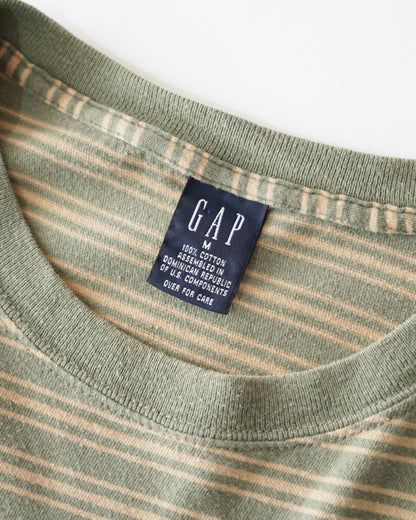90s GAP border pocket tee