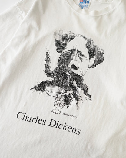 90s Charles Dickens print tee