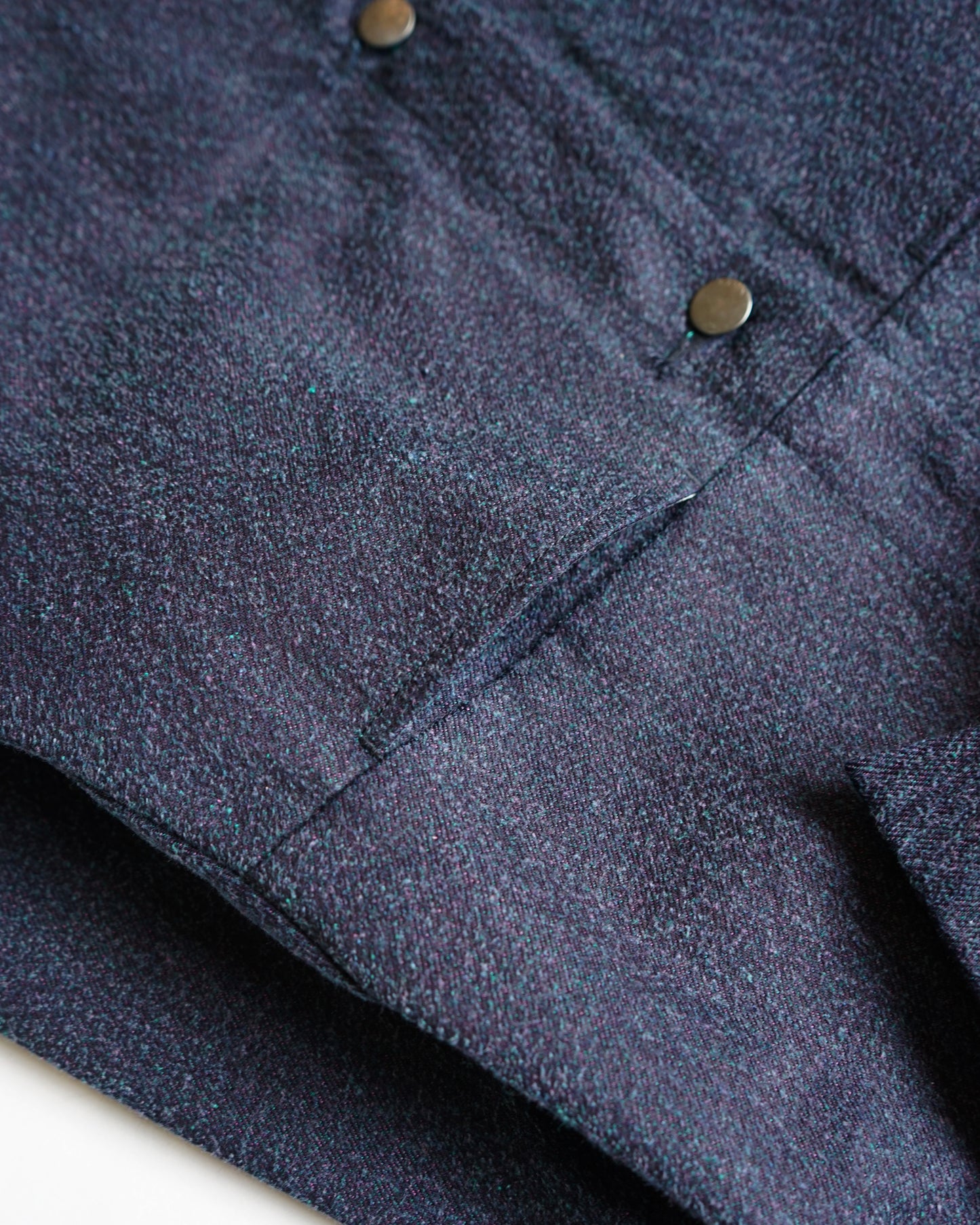 DENIM TRUCKER JACKET - 12.5oz Rainbow Denim + Needle -