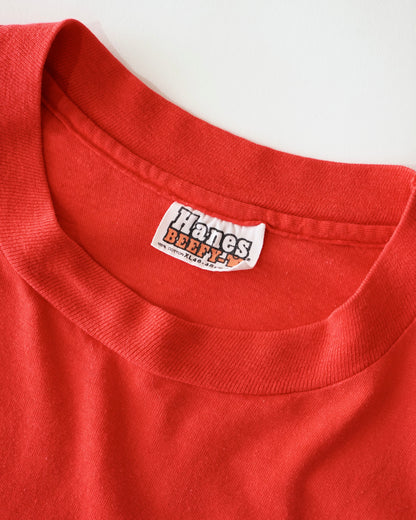 90s Sunrise diver back print tee