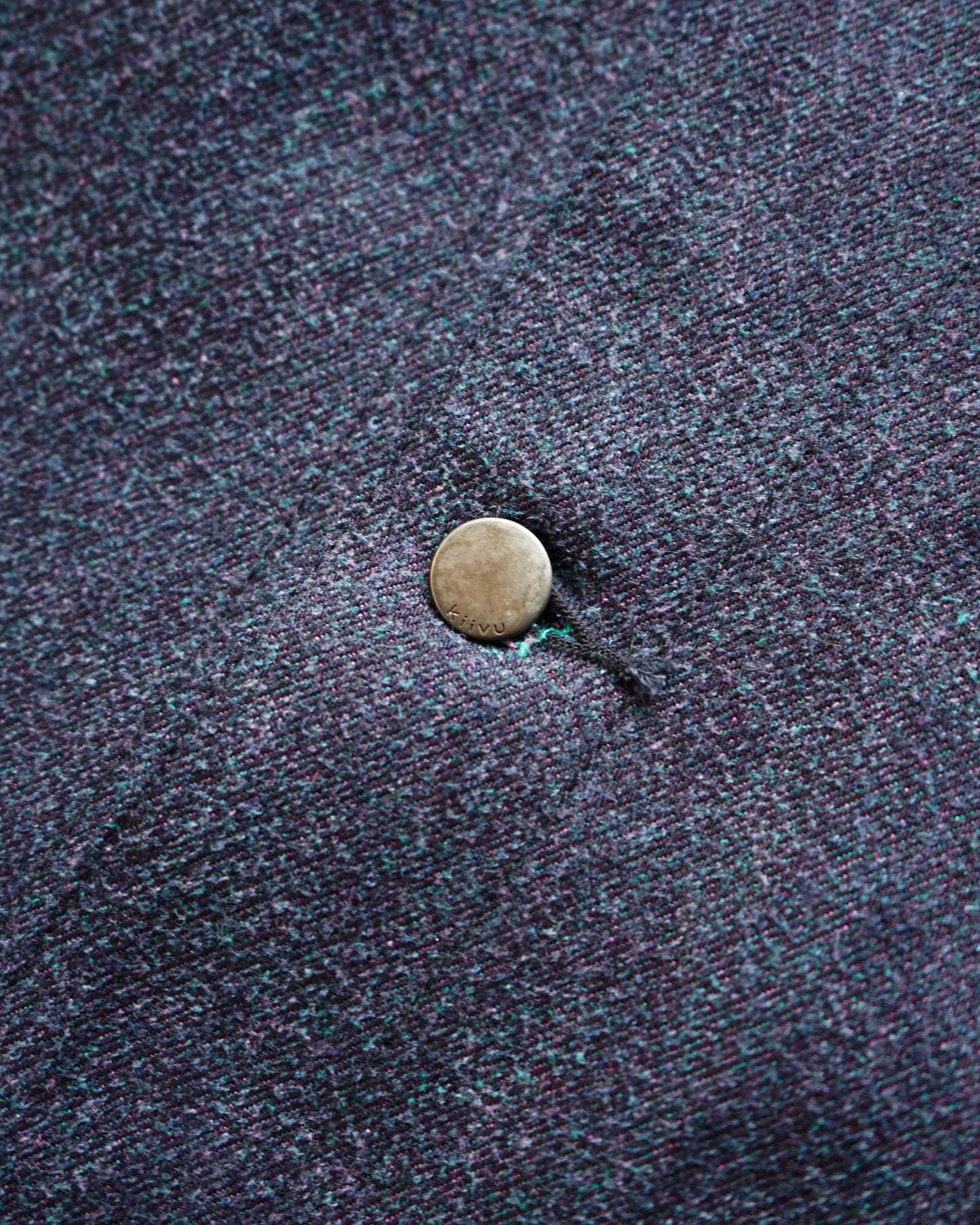 kiivu DENIM WORK JACKET - 12.5oz Rainbow Denim + Needle-