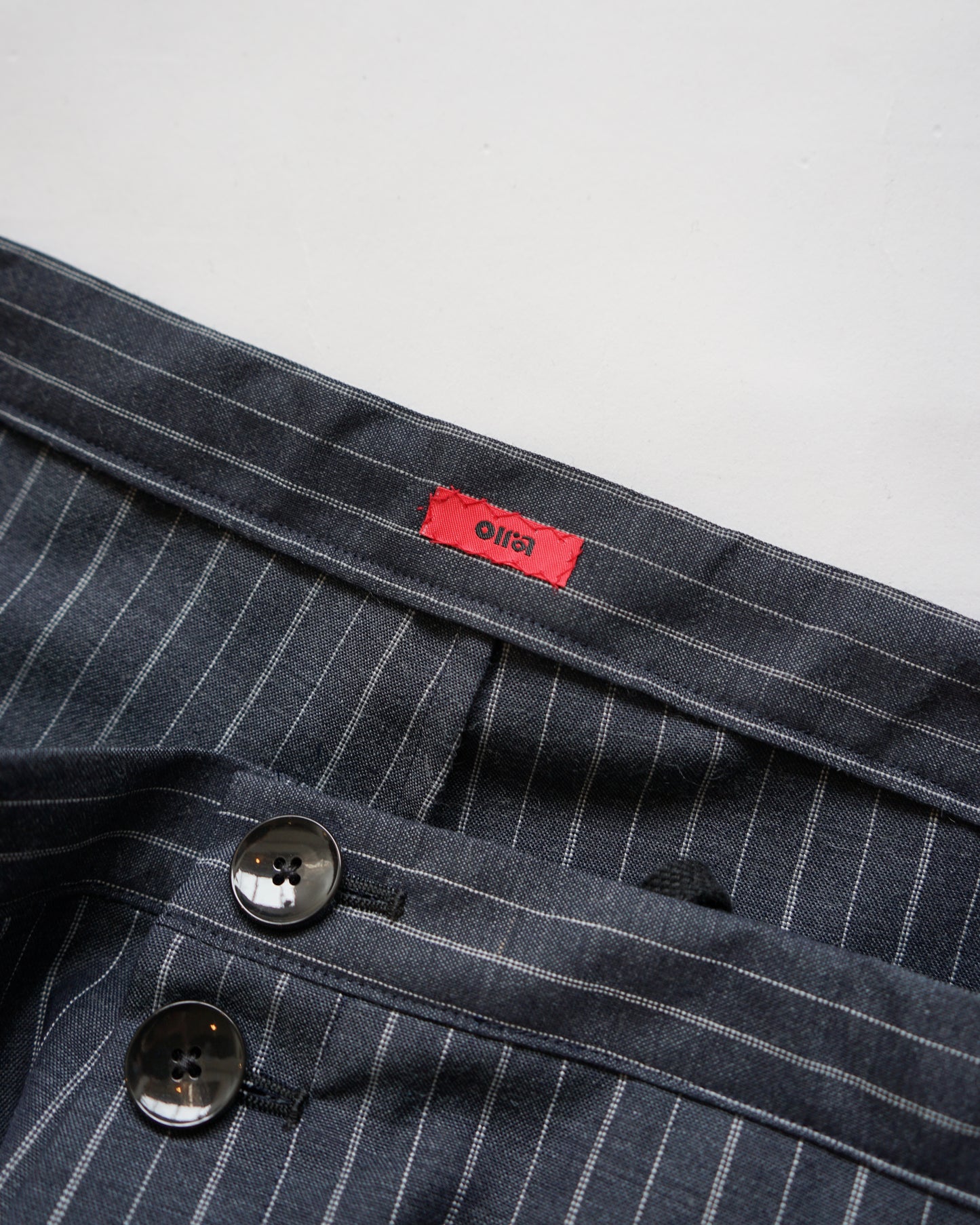 oira - kakke shorts navy stripe