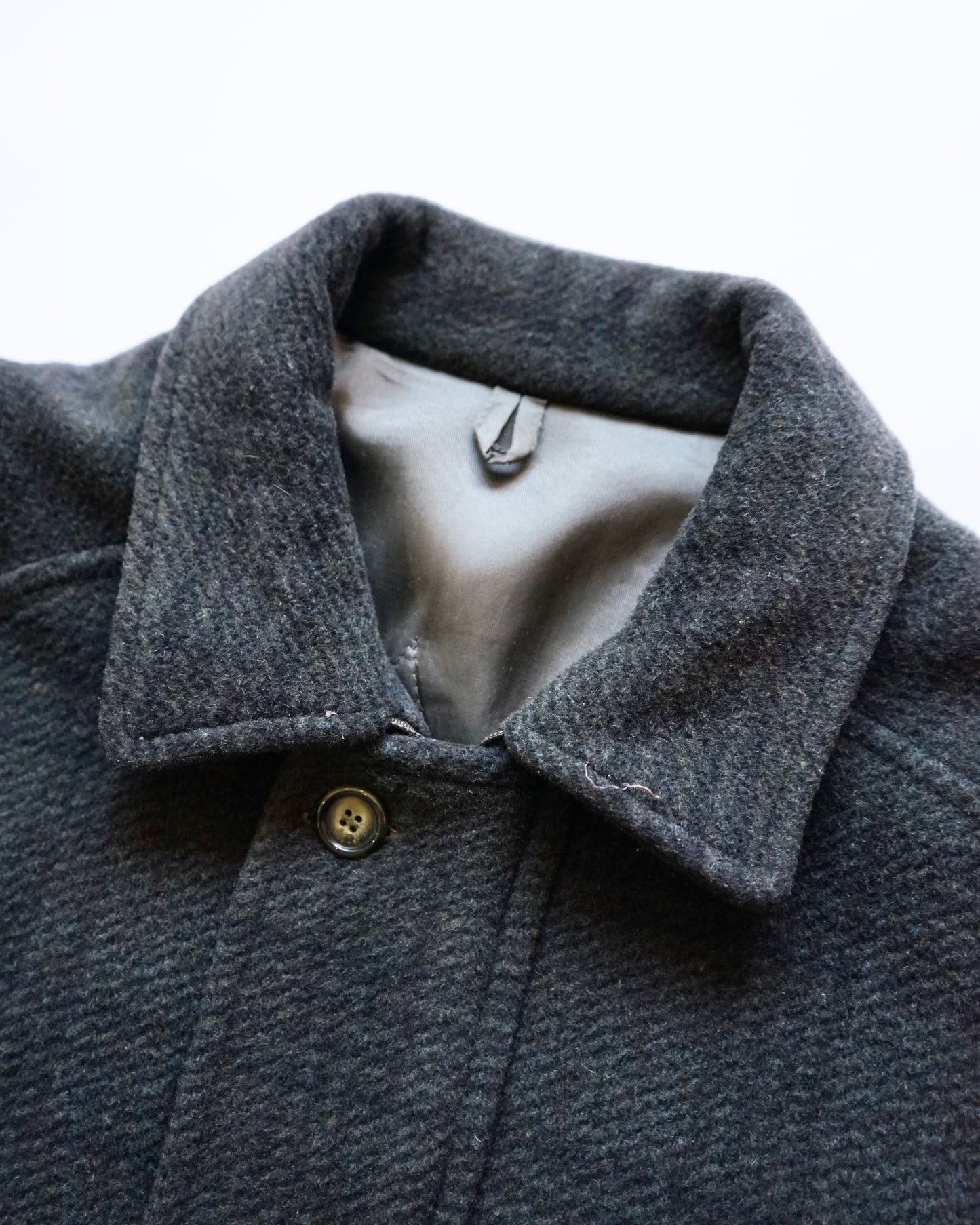 80s glen check hunting jacket