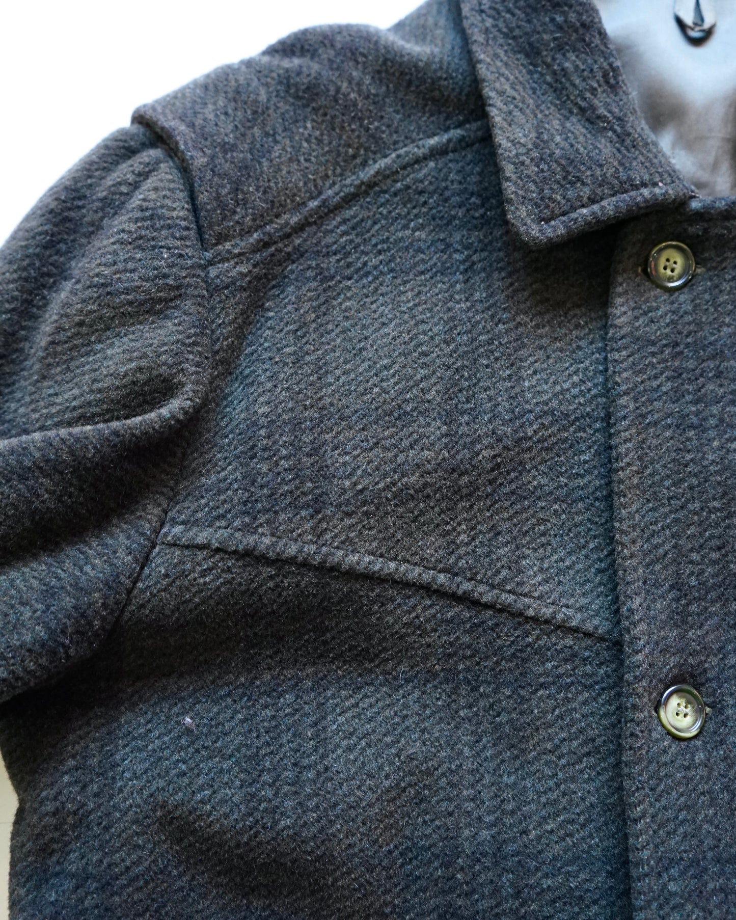 80s glen check hunting jacket