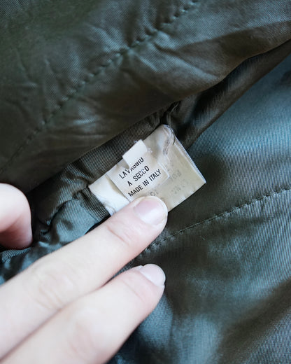 80s glen check hunting jacket