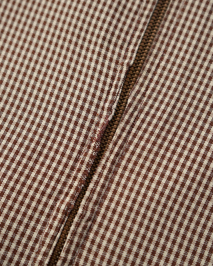 50s Paca gingham check gabardine jacket