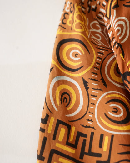 50s Penney's super big rayon aloha shirt