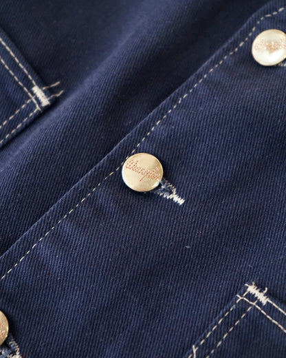 70s Wrangler two-tone logo patch vest
