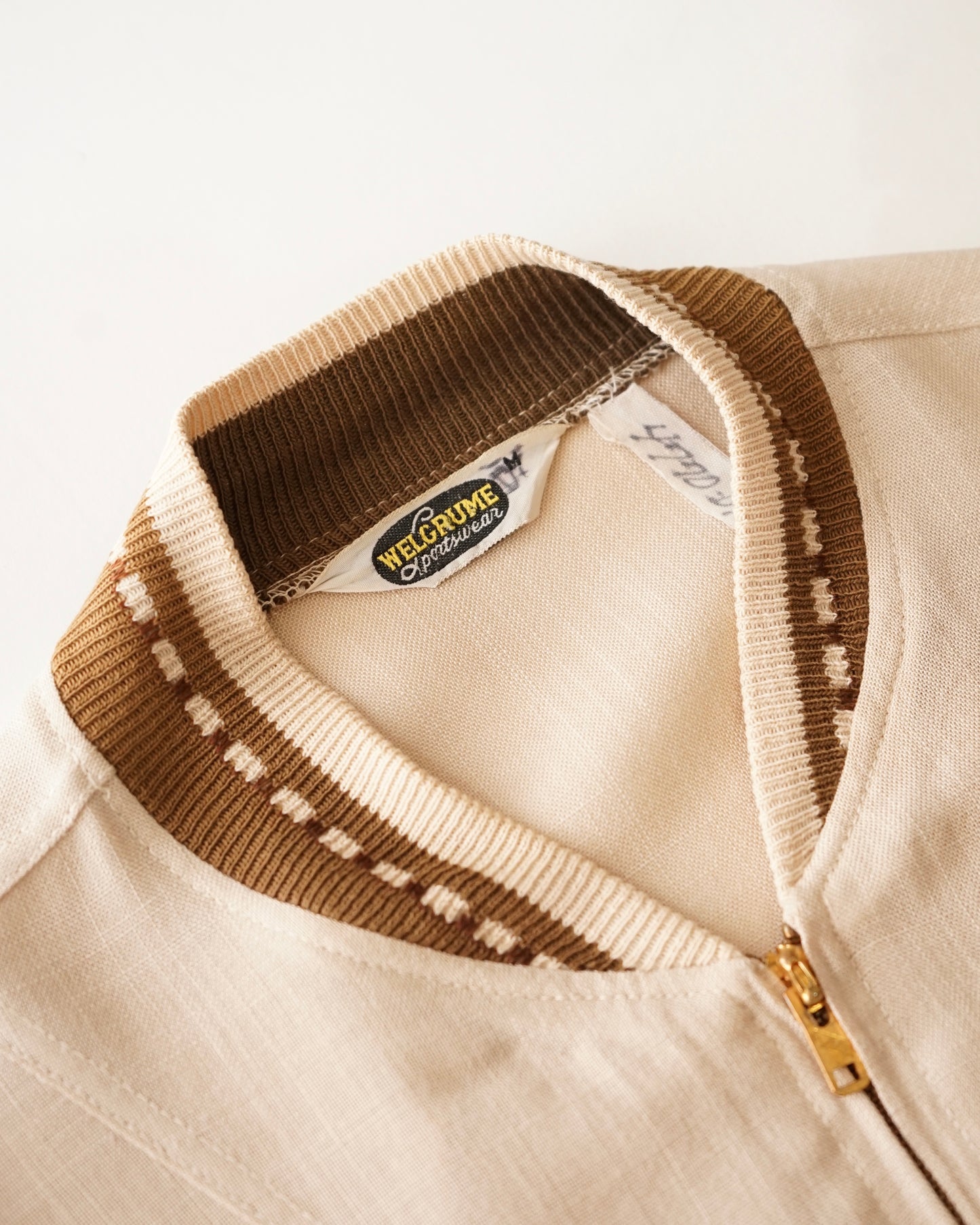 50s WELGRUME rayon jacket