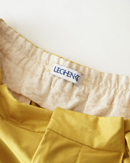 LECHENKO Chesco tailored shorts-yellow