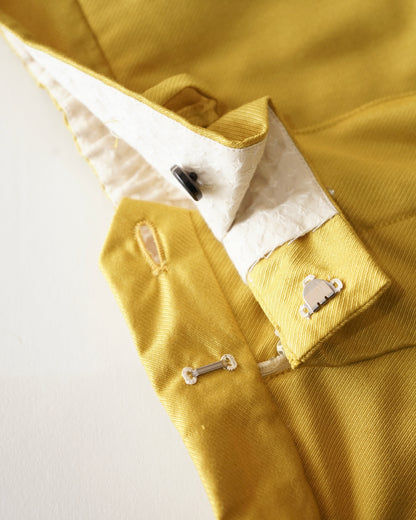 LECHENKO Chesco tailored shorts-yellow