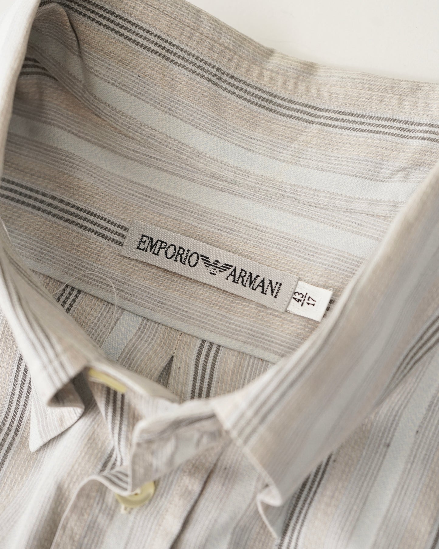 90s EMPORIO ARMANI stripe shirts