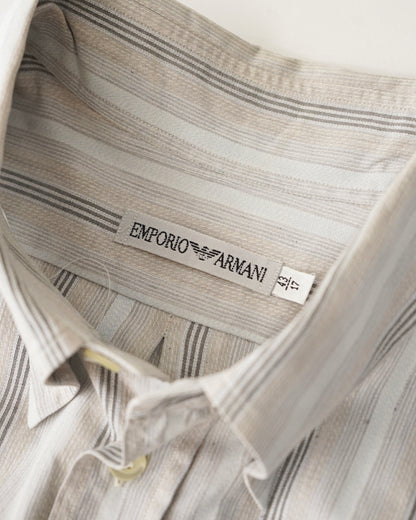90s EMPORIO ARMANI stripe shirts