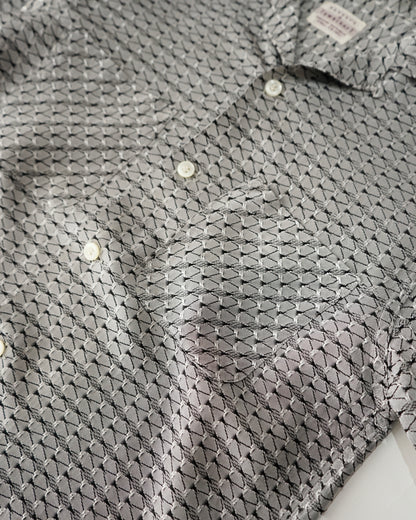 50s TOWN CRAFT open collar shirts