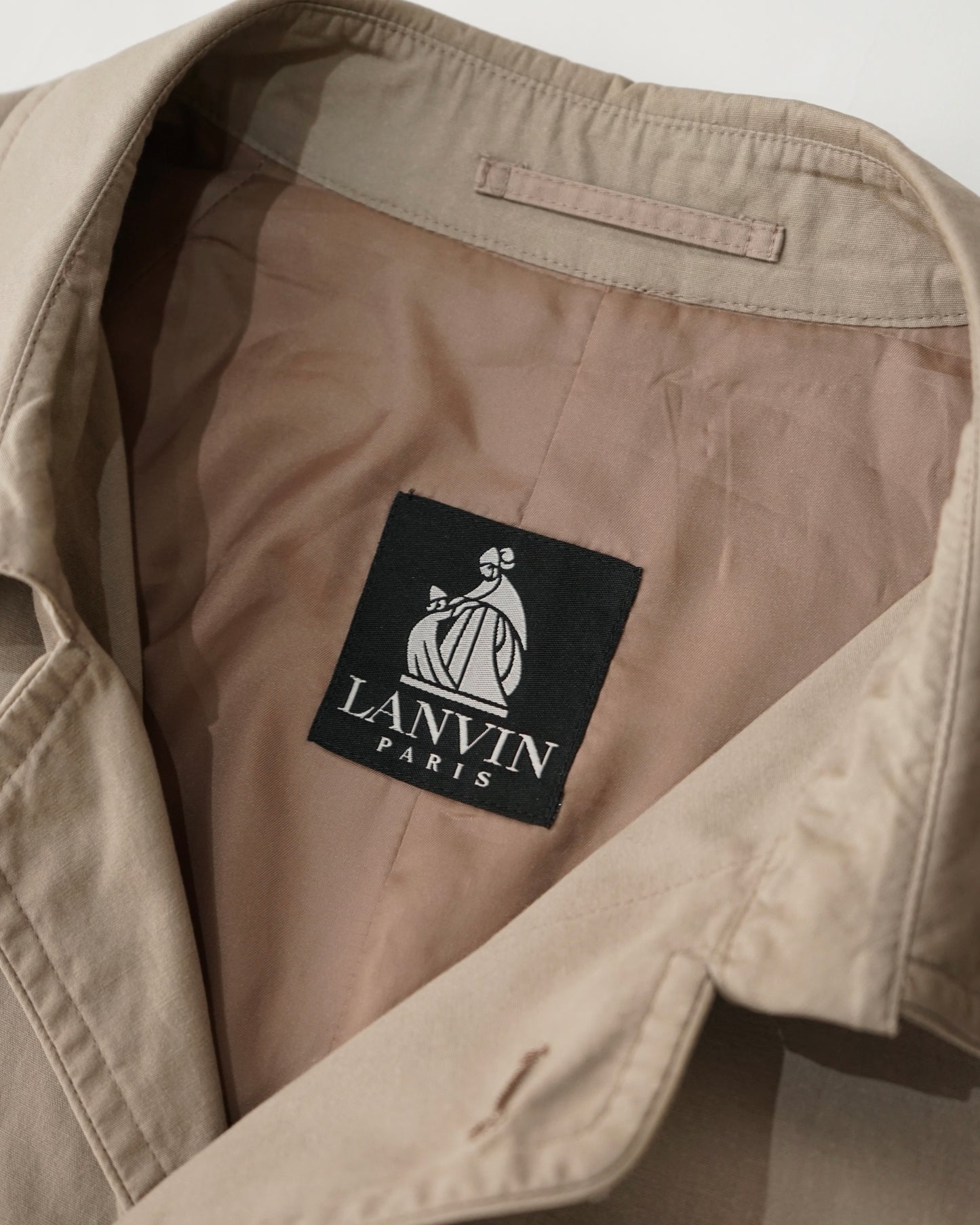 LANVIN PARIS balmacaan coat