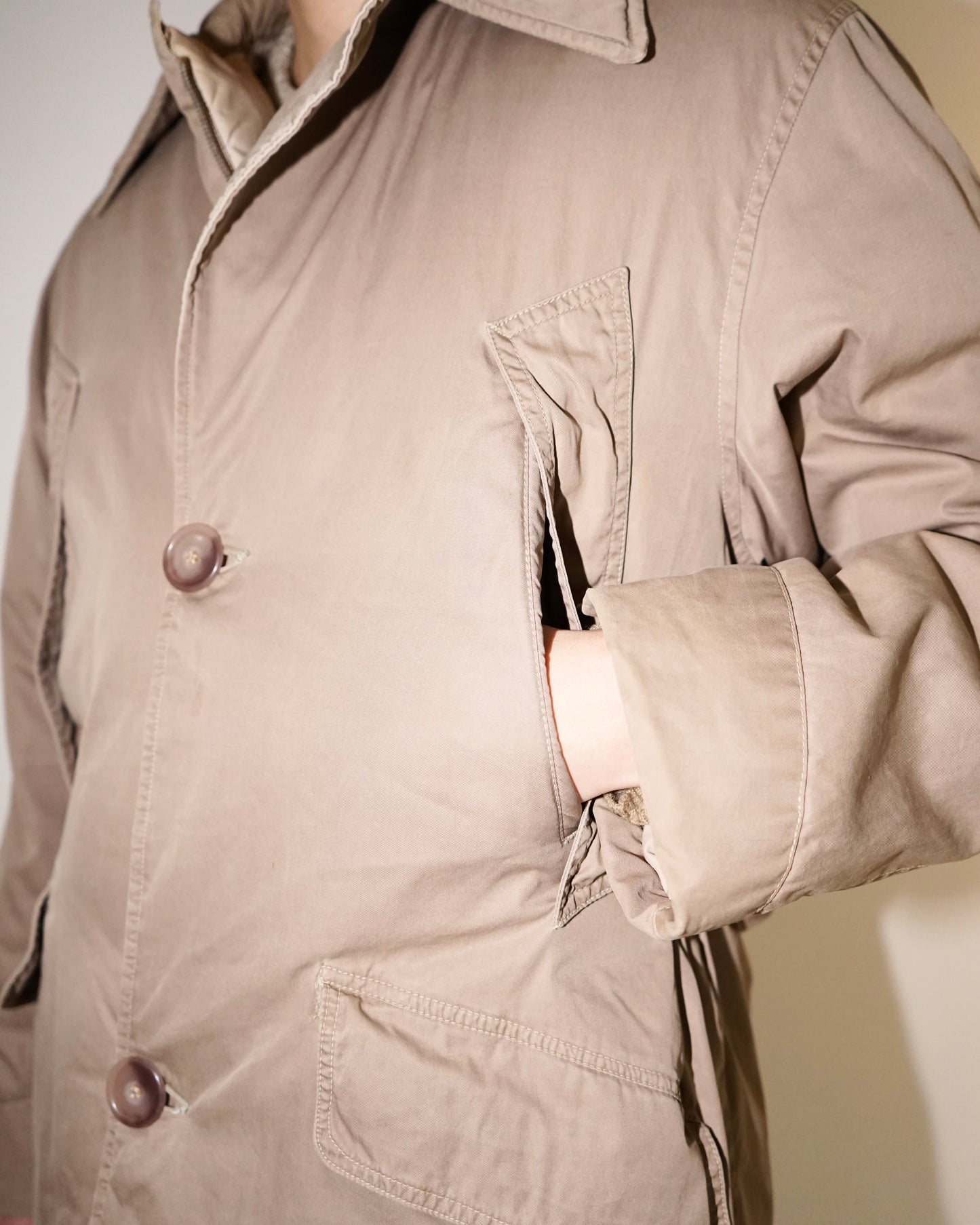 50s Eddie Bauer totempole tag down jacket