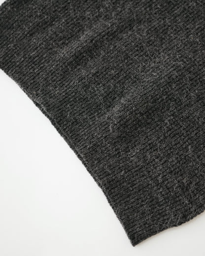 60s unknown mohair v-neck sweater