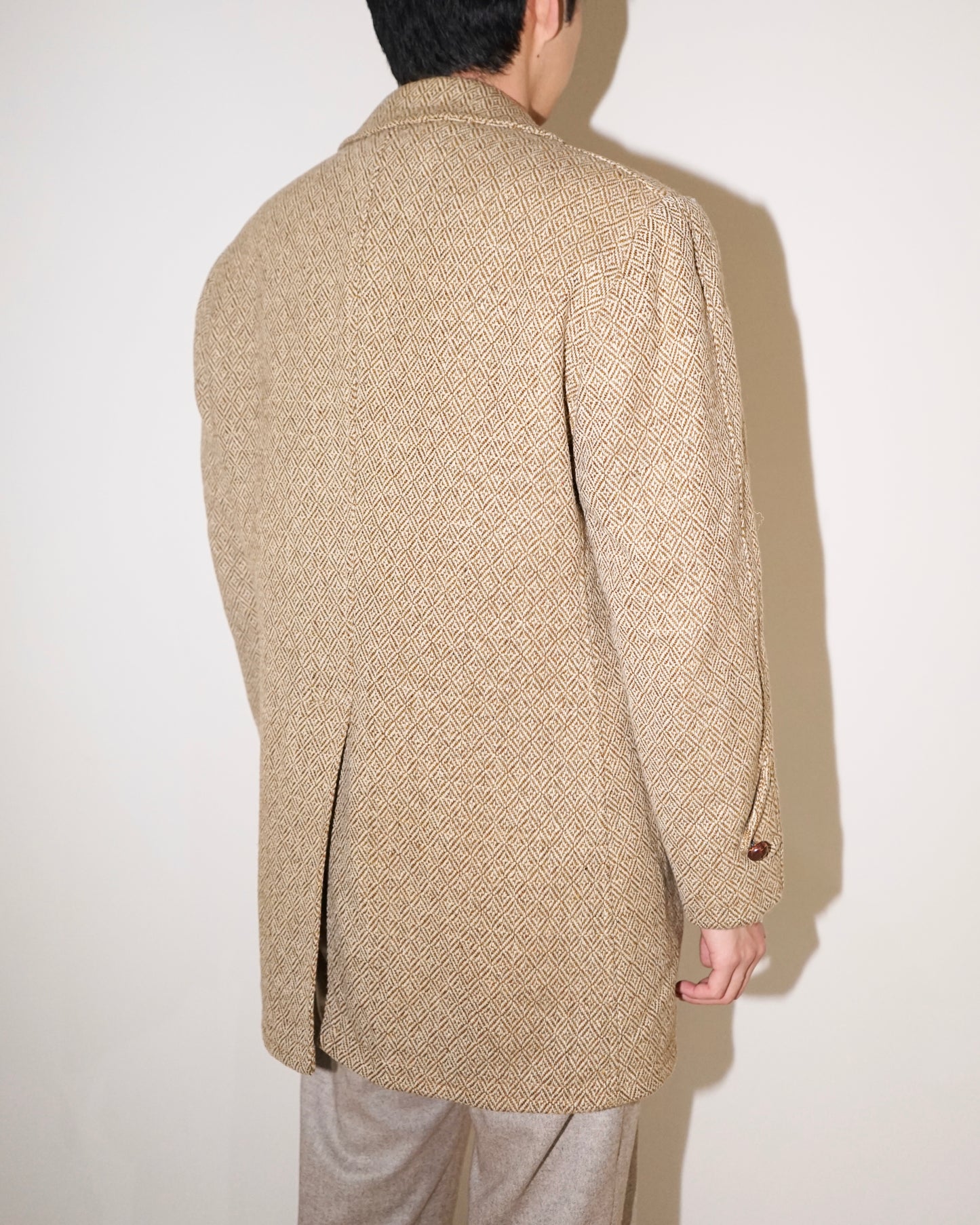 70s PURITAN double breasted pile lined jacket