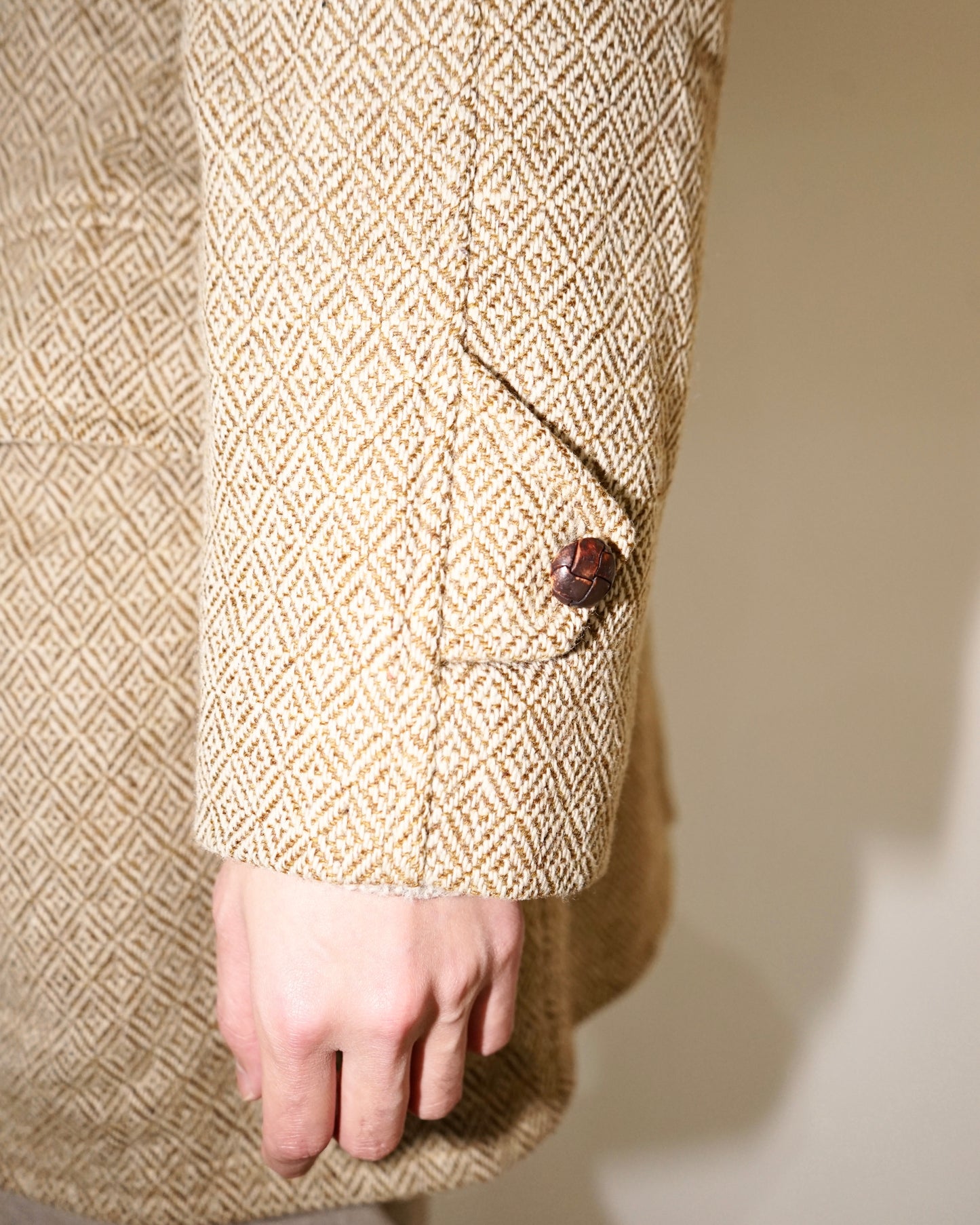70s PURITAN double breasted pile lined jacket