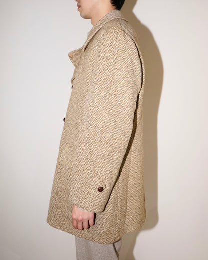 70s PURITAN double breasted pile lined jacket