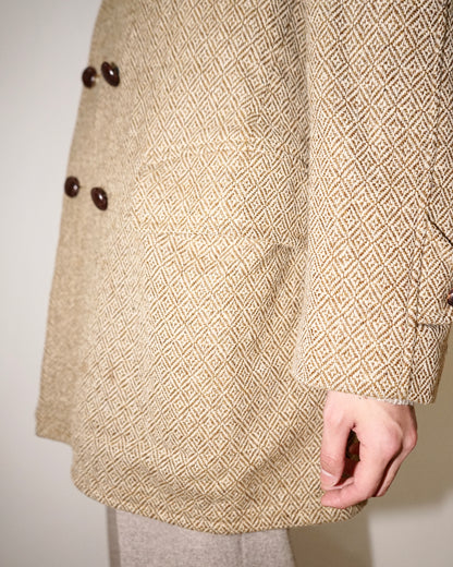 70s PURITAN double breasted pile lined jacket