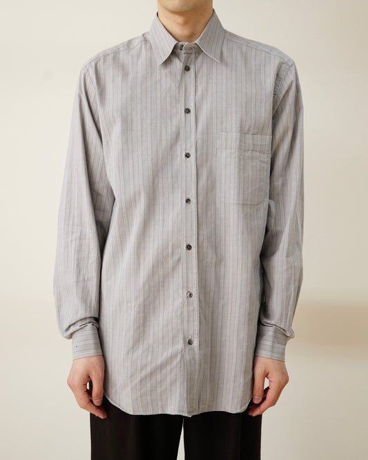 90s GIRGIO ARMANI jacquard stripe shirts