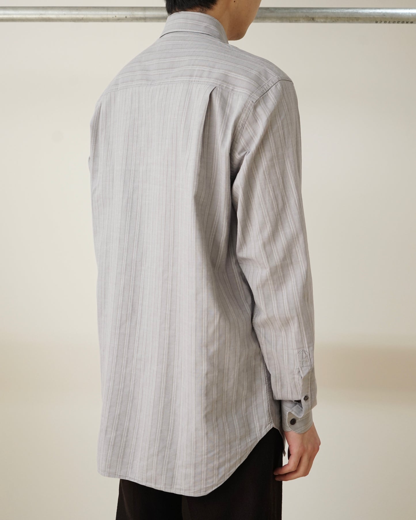90s GIRGIO ARMANI jacquard stripe shirts
