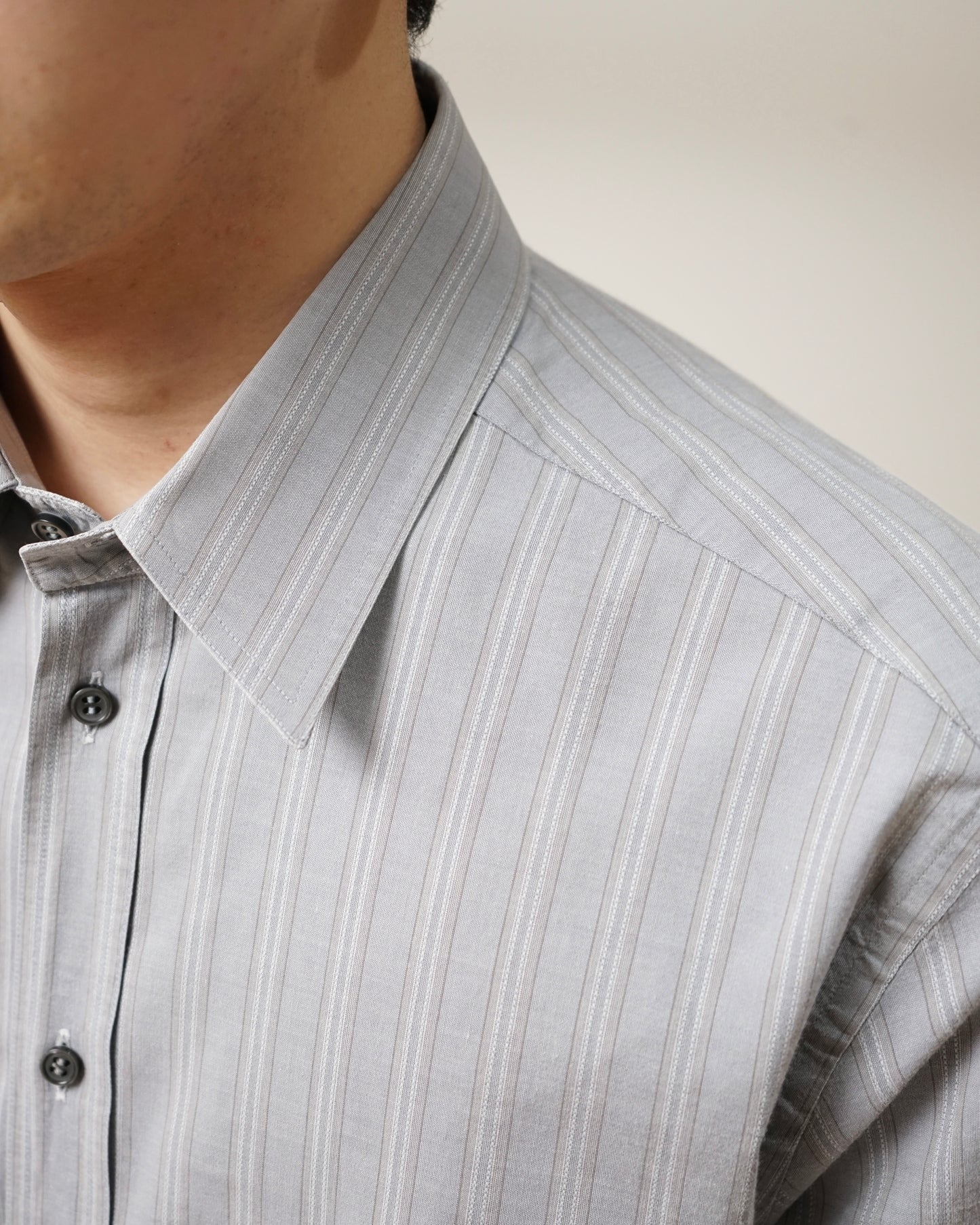 90s GIRGIO ARMANI jacquard stripe shirts