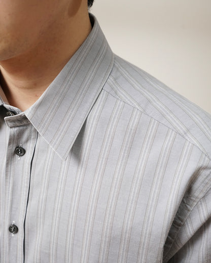 90s GIRGIO ARMANI jacquard stripe shirts