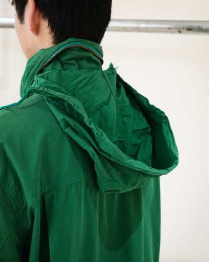 dunhill field jacket in emerald green