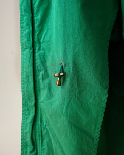 dunhill field jacket in emerald green