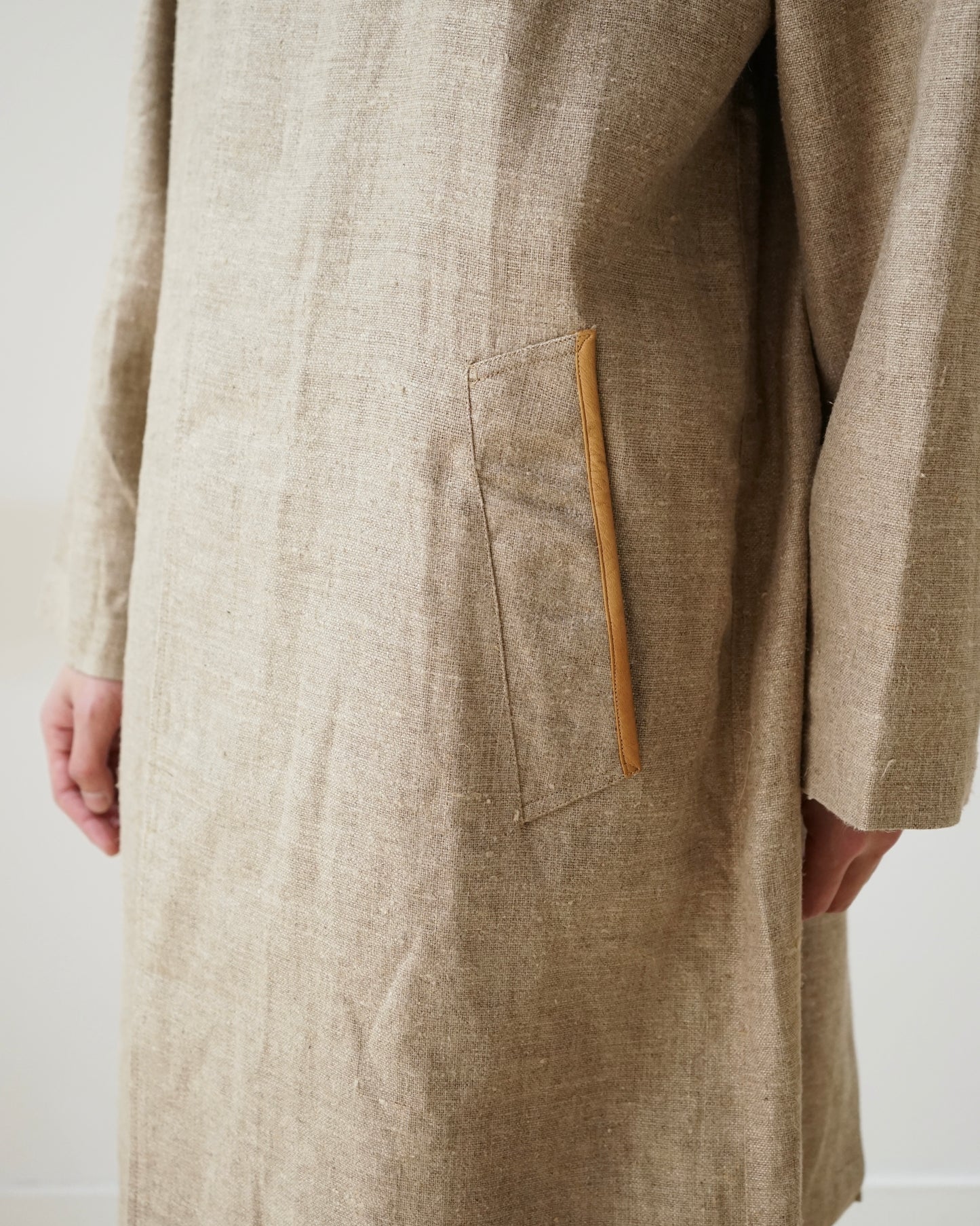 C.P.Company linen duster coat