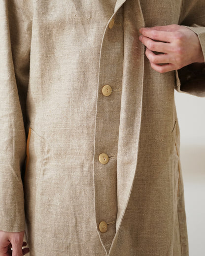 C.P.Company linen duster coat