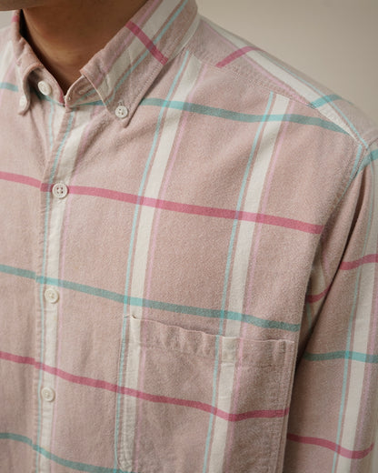 90's  St. John's Bay Plaid Button Down Shirt