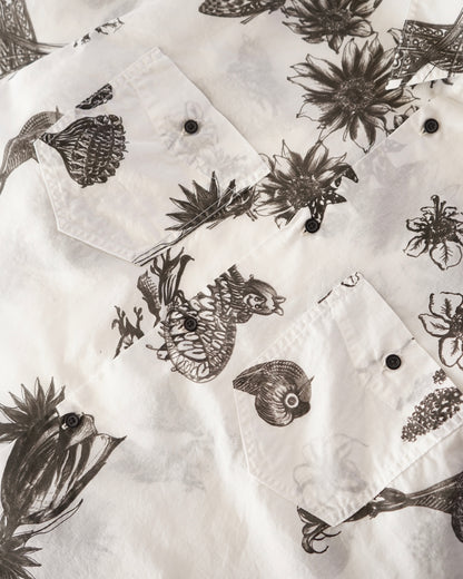 kiivu BOIL S/SHT- Hand Drawing SUMI Printing