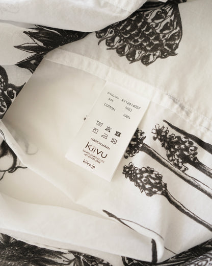 kiivu BOIL S/SHT- Hand Drawing SUMI Printing