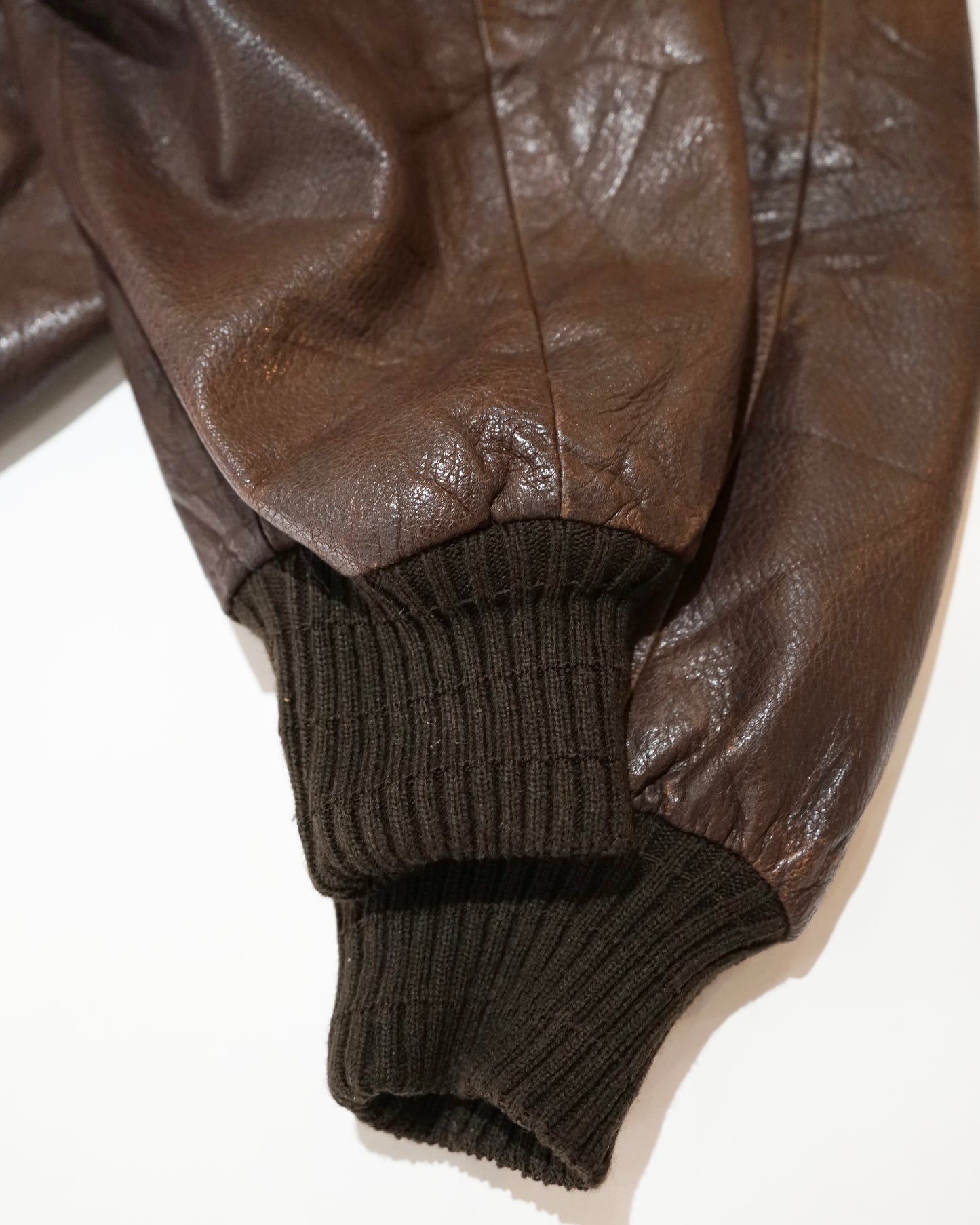 SERAPHIN leather bomber jacket