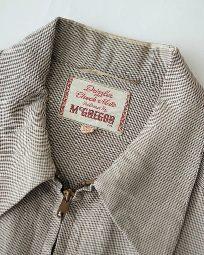 50s McGREGOR rayon gabardine jacket