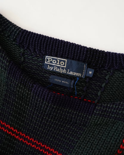 90s Polo by Ralph Lauren boat neck knit