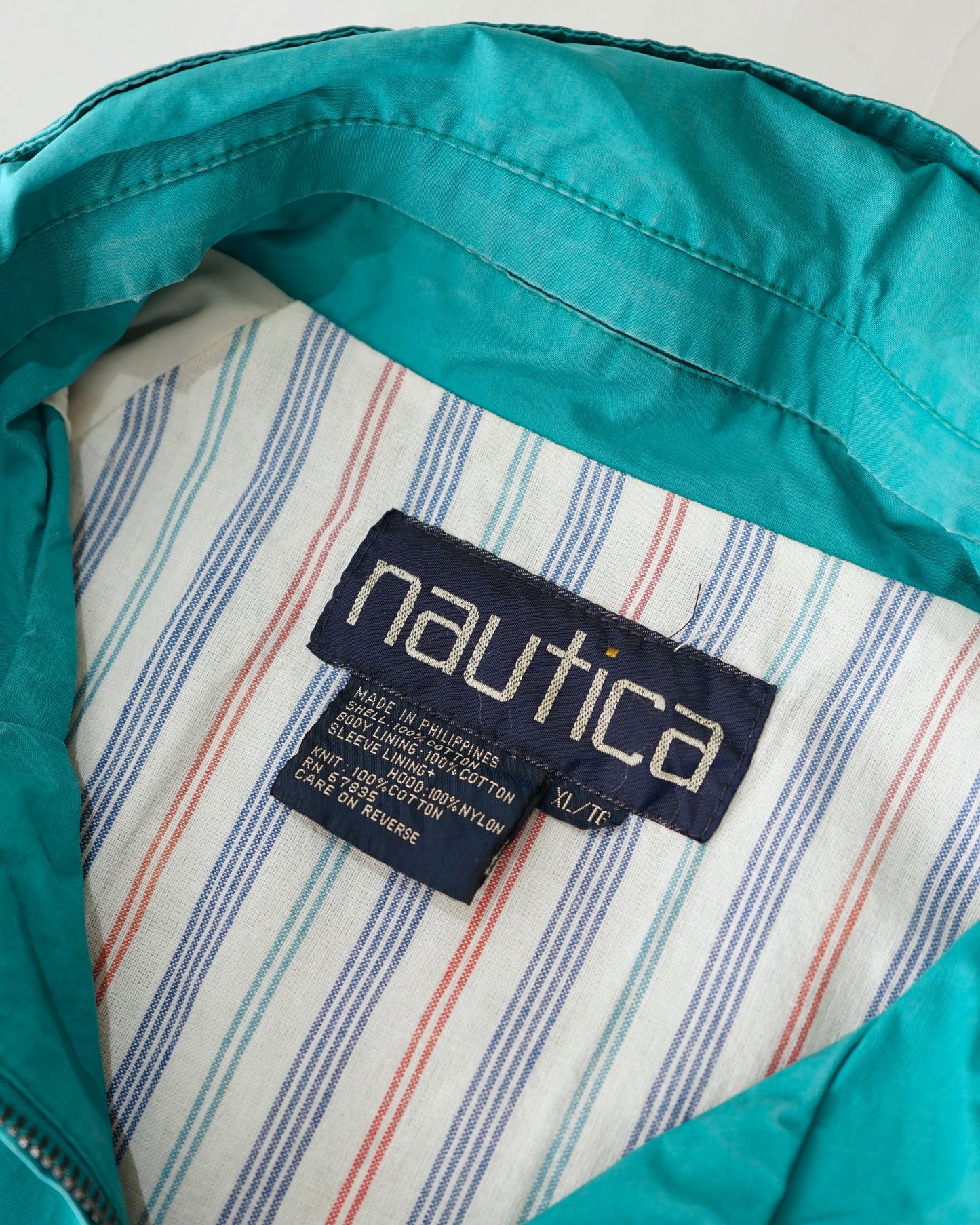 90s nautica cotton bomber jacket