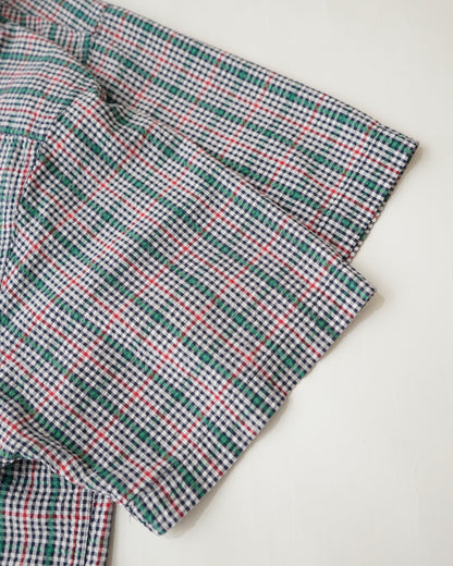 Eddie Bauer seersucker check shirts