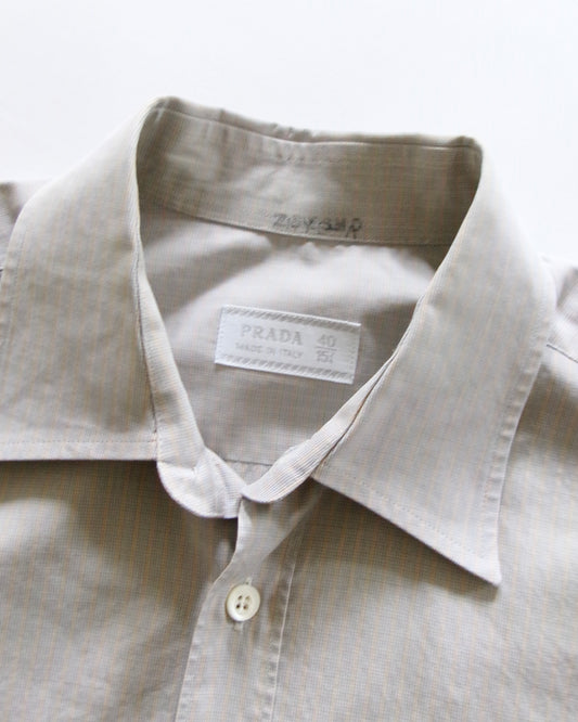 PRADA check shirts  made in ITALY