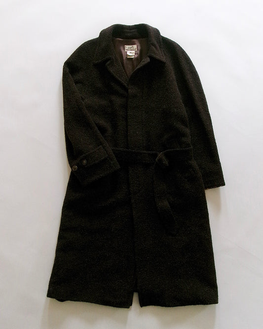 HERMES alpaca coat